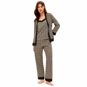 Ladies Elegant Lounge Set Cotton Sleepwear