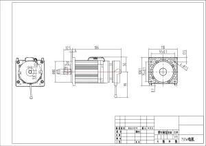 Sistema de Motor Servo de Portão Industrial de Alta Velocidade para Eficiência
