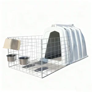 Corrosion-Resistant Galvanized Calf Hutch with Reinforced Roof for Longevity Calf Hutch