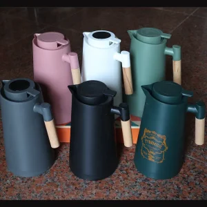Vacuum Flask with Straw Flip Lid Leak Proof Thermal Bottle Removable Lid