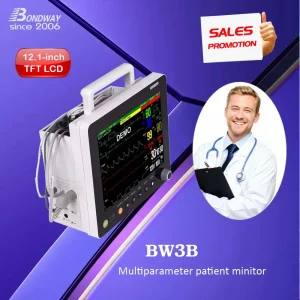 Patient Monitoring System, ECG Patient Monitor with Ce Mark, Hot Sale Portable Patient Monitor