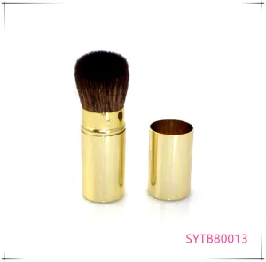 Pincel de Blush em Metal Profissional para Maquiagem em Pó
