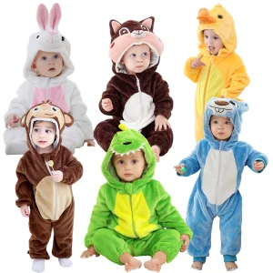 Michley 3D Cartoon Baby Rompers