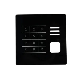 Silk Screen Glass Precision Printed for Automotive Display &amp; Smart Home Control