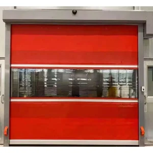China Industrial Dust-Proof Safety PVC Fast Rolling High Speed Fast Shutter Door