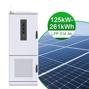 IP65 Liquid Cooled Lithium Battery Pack Hybrid System 100kWh Industrial Battery Storage Cabinet