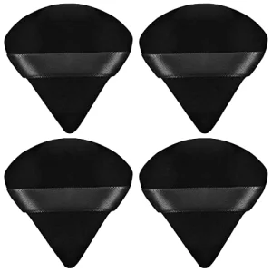 Velour Makeup Puff for Loose Powder Body Powder Skin-Friendly Powder Puff Face Triangle Makeup Puff