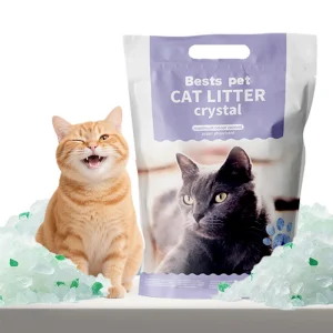 Customized Crystal Silica Gel Cat Litter Strong Odor Lock Lightweight for Global Buyers