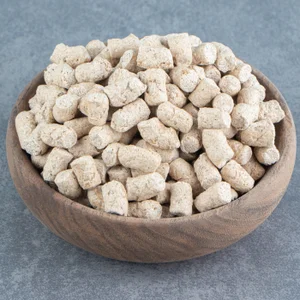 Pepper-spiced textured vegetable protein soya chunks designed to satisfy growing global demand for healthy snacks