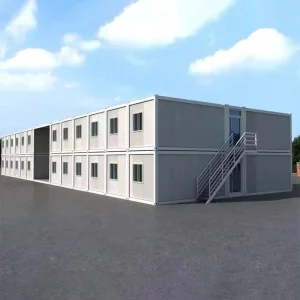 منازل كوتاج فاخرة مخصصة 20FT حديثة متنقلة مسبقة الصنع خفيفة من الصلب صغيرة قابلة للتفكيك منزل حاوية