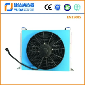 High Performance Hydraulic Oil Cooler for Construction Machinery with Fan