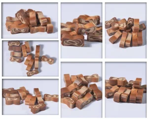 Hot New Natural Meat Compound Rawhide Beef Pet Cat Dog Healthy Treats