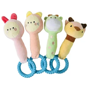Factory Direct Supply Stuffed Animals Interactive Plush&amp; TPR Pet Chew Toys Dog Toys