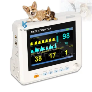 Factory Medical Patient Monitor for Animal Use K-J50b Medical Device Oxygen Temperature Blood Pressure Monitor Portable