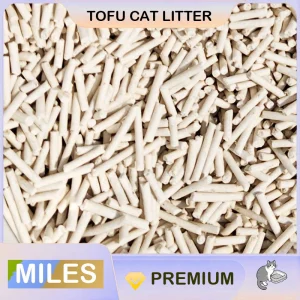 MOQ 5t Arena de Gato de Tofu de Grado A Biodegradable y Desodorante