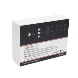 Factory Use Security Alarm System with Conventional Fire Alarm Control Panel