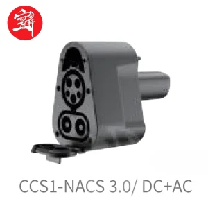 Factory Supply CCS1-to-Nacs EV Adapter Fast Charging Station Converter Compatible with Tesla