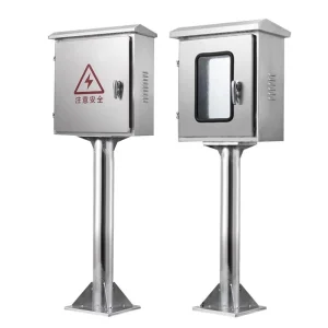 Outdoor Stainless Steel Floor-standing Distribution Box New Energy BYD Car Column Charging Station Instrument Protection Box
