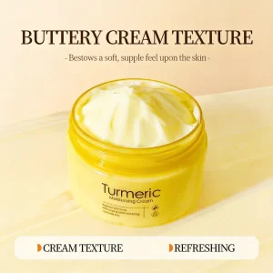 Creme de Reparação de Cúrcuma para Suporte da Barreira Cutânea e Hidratação Duradoura