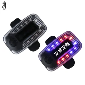 Emergency Warning Light Red and Blue LED Flash Strobe Shoulder Light