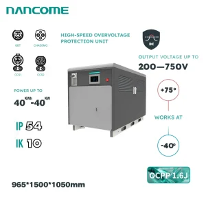 Nancome Integrated Energy Storage System for Home Backup with Smart BMS 141kwh