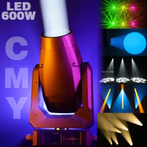 Concert 600W LED Moving Head Stage Light CTO Cmy Sharpy DJ Light Theatre Event Stage Beam Light