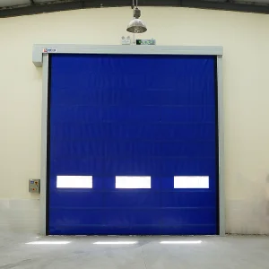 Industrial Folding Up High Speed Door Wind Resistant Fast Folding Stack Door