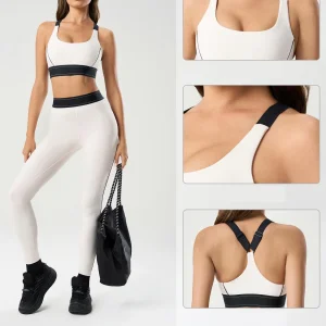 Ropa de yoga y pilates ajustada para mujeres, a prueba de golpes