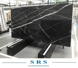 Black White Beige Nero Marquina Artificial Engineered Natural Marble for Slab Floor Wall Stone Tiles
