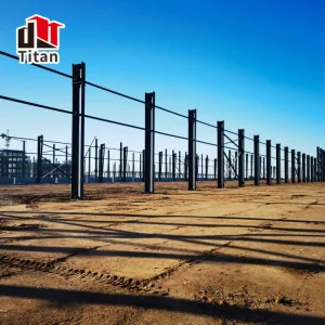 Fireproof Rock Wool Prefabricated Steel Structure Warehouse for Safety Storage