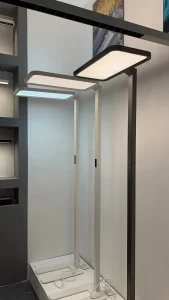 Ugr<16 1-10 V Dimmable up Down Lighting PIR Sensor Black White Light LED Panel Office Light