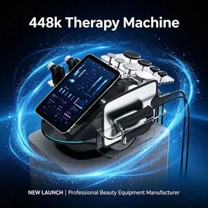 New Arrival Tecar Therapy Professional Radio Frequency Face and Body Fat Reduction 448K RF Machine