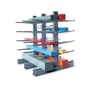 Industrial Cantilever Racking System with Adjustable Arms