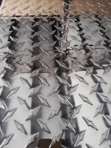 Checkered Aluminum Plate Anti-Slip Patterned Sheet for Flooring and Industrial Applications