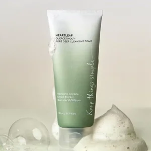 OEM Organic Foam Cleanser with Aloe Vera &amp; Hyaluronic Acid Deep Cleansing Gentle Hydration for All Skin Types Removes Makeup