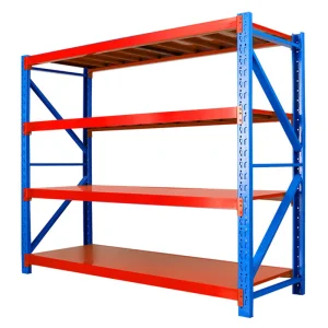 Medium/Heavy Duty Storage Equipment Warehouse Industrial Powder Coating Cargo Steel Iron Tool Supermarket Stacking Storage Racks