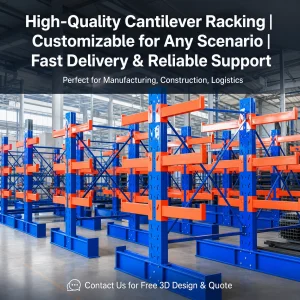 Smartlog Bolt Assembled Cantilever Rack
