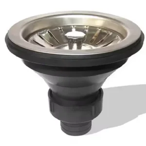 China 114mm Plastic Stainless Steel Sink Strainer