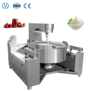 CE Certified Planetary Jacketed Cooking Pot Meat Sauce Boiler Mixing Machine Food Processing Cooking Machine