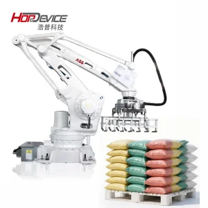 Industrial Robotic Stacking Arm High Efficiency Robot Palletizer Heavy Load Robot for Beverage Food
