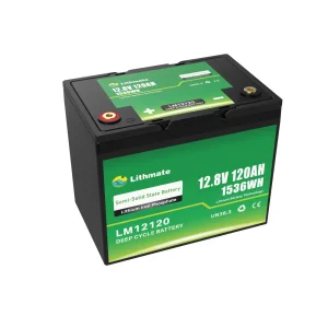 12V 120Ah Semi-Solid-State Lithium Battery