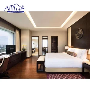 Hotel Supplies Upholstered Supply 4 Star Hotel Bed Room Bedroom Sets Furniture