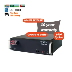 Ready Stock Lifepo4 Solar Lithium Ion Battery Pack 100AH 200AH 24V 48V 2.5KW 5KW 10KW 15KW 20KW Rack Mounted Lithium Battery