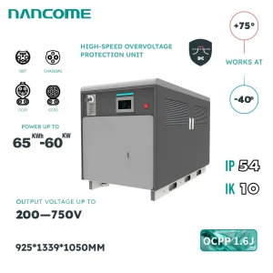 Nancome Integrated Energy Storage System for Microgrid Projects with Smart BMS 11.5kwh