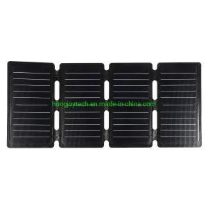 60W 80W 90W 100W 110W Most Efficient Foldable Solar Powered Bag with USB Port Solar Controller and Cables, 5V 6V 12V 18V 24V 36V Solar PV Green Energy Charger