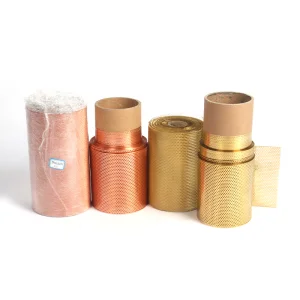 High Quality Brass Perforated Coil Screen Mesh