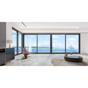 35dB Soundproof Aluminum Sliding Door with Enhanced Acoustic Performance