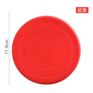 Pet Toy Pet Dog Flying Disk Pet Outdoor Floating Bite-Resistant Soft Flying Disk