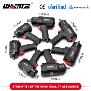 WYMA Factory Direct Sales 3/8'' 1/2'' Truck Right Angle Mini High Torque Pneumatic Air Tire Tools Impact Wrench 3/4'' 1'' Inch