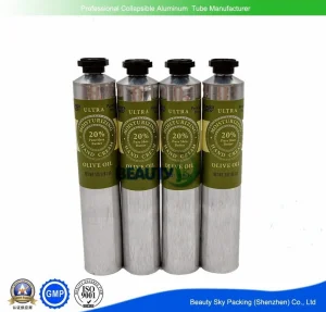 2020 Factory Price 60ml Empty Collapsible Cosmetic Aluminum Tubes Hand Cream Package